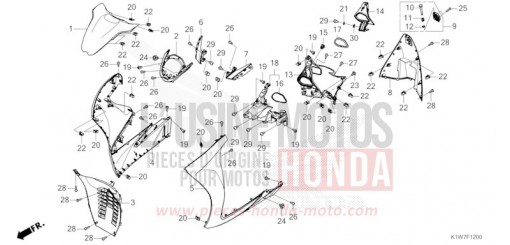 FRONT COVER SH350ASM de 2021